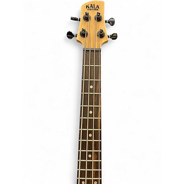 Used Kala Ubass SB CR Olympic White Electric Bass Guitar