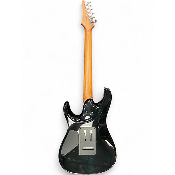 Used Ibanez AZ24S1F Trans Black Solid Body Electric Guitar