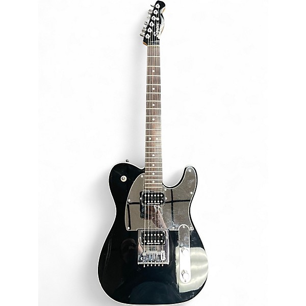 Used Squier J5 Telecaster Black Solid Body Electric Guitar