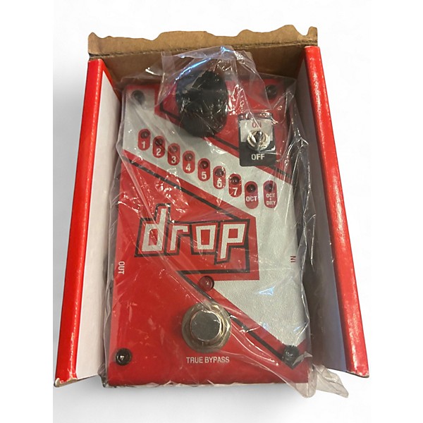Used DigiTech The Drop Polyphonic Drop Tune Pitch-Shifter Effect Pedal