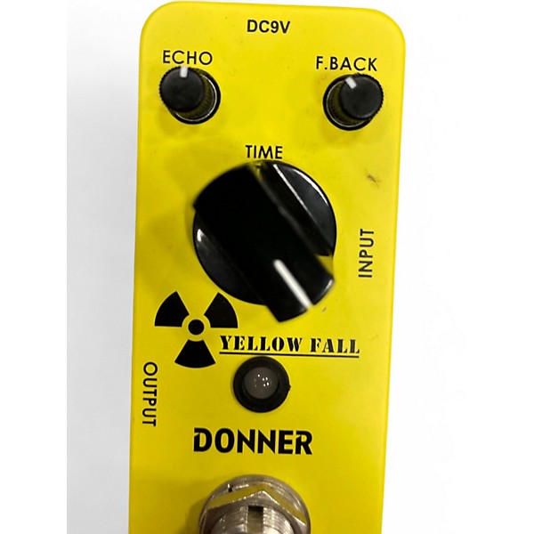 Used Donner Yellow Fall Effect Pedal