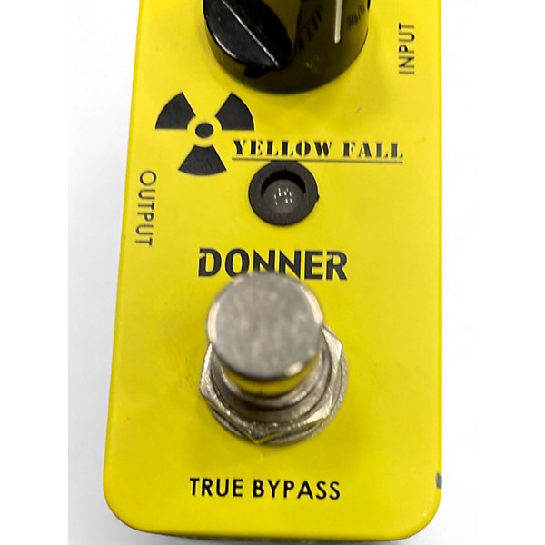 Used Donner Yellow Fall Effect Pedal