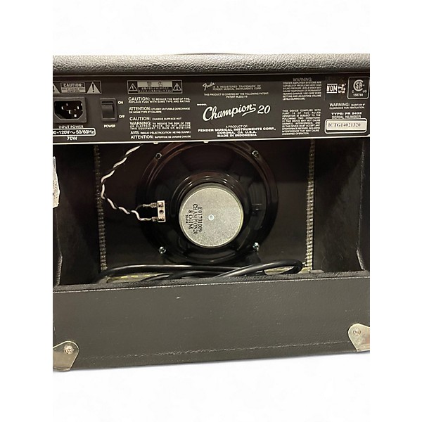 Used Fender Champion 20 Guitar Combo Amp
