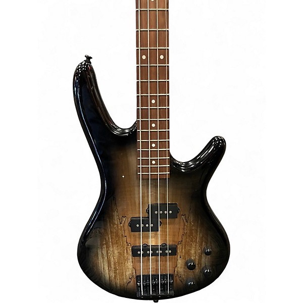 Used Ibanez GSR200SM Trans Gray Electric Bass Guitar