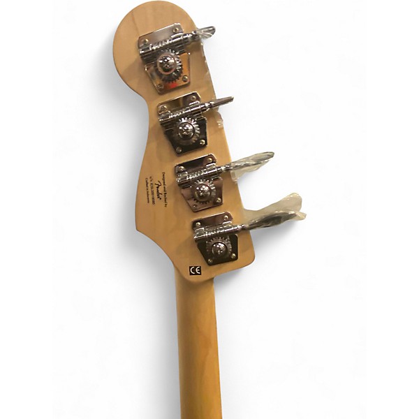 Used Squier Affinity Jazz Bass 2 Color Sunburst Electric Bass Guitar