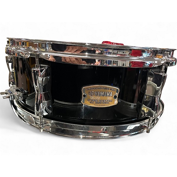 Used Yamaha 13in Stage Custom Black Drum