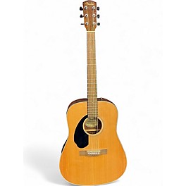 Used Fender CD-60S LH Natural Acoustic Guitar