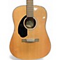 Used Fender CD-60S LH Natural Acoustic Guitar