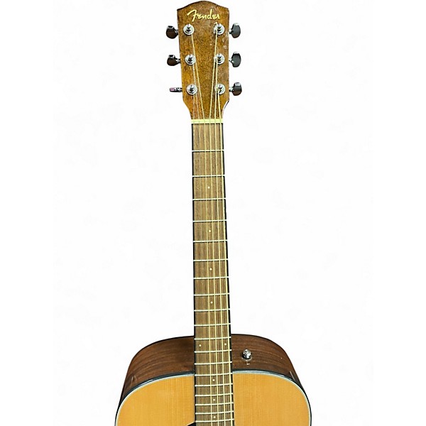 Used Fender CD-60S LH Natural Acoustic Guitar