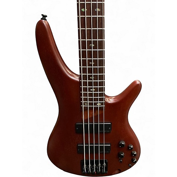 Used Ibanez SR505 5 String Natural Electric Bass Guitar