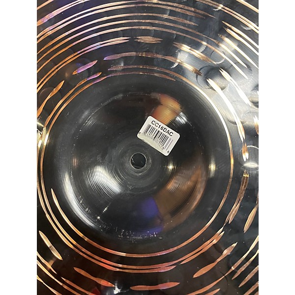 Used MEINL 16in CLASSICS CUSTOM DARK CRASH Cymbal