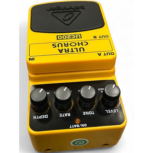 Used Behringer UC200 Stereo Chorus Effect Pedal