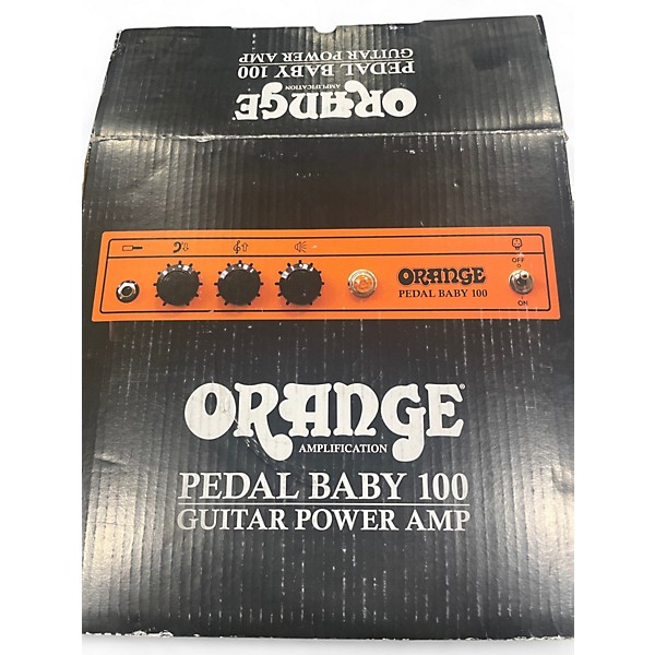 Used Orange Amplifiers Pedal Baby 100 Guitar Power Amp