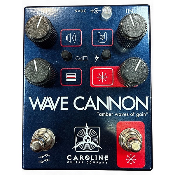 Used Caroline WAVE CANNON Effect Pedal