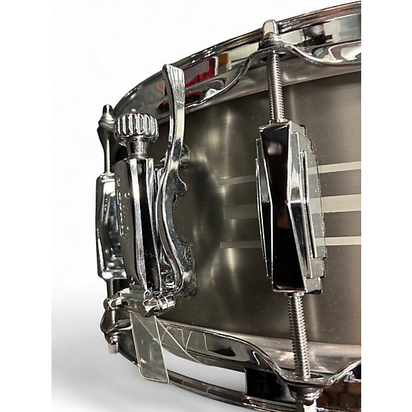 Used Ludwig 5X14 Heirloom Silver Drum