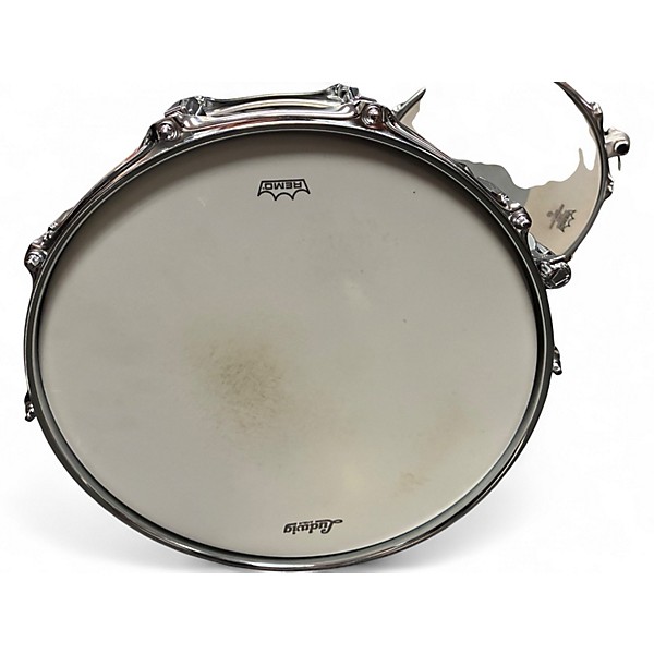 Used Ludwig 5X14 Heirloom Silver Drum