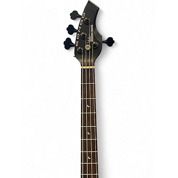 Used Ernie Ball Music Man Bongo 4 HH Black Electric Bass Guitar