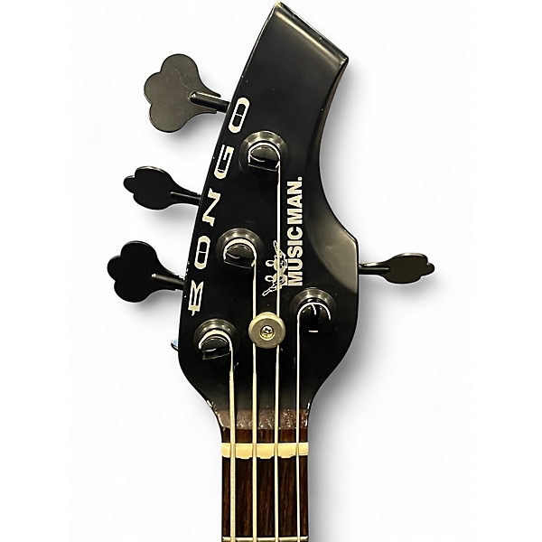 Used Ernie Ball Music Man Bongo 4 HH Black Electric Bass Guitar