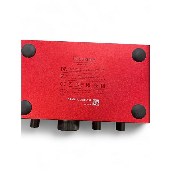 Used Focusrite Scarlett Solo Gen 4 Audio Converter