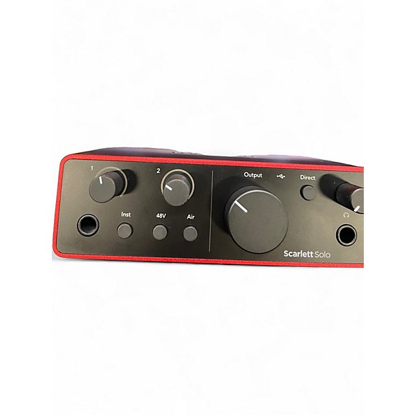 Used Focusrite Scarlett Solo Gen 4 Audio Interface