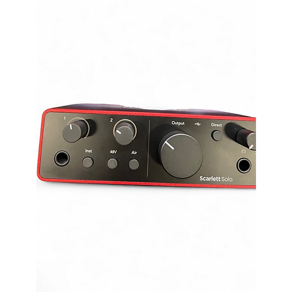 Used Focusrite Scarlett Solo Gen 4 Audio Interface
