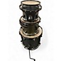Used PDP by DW 8 Piece 8 PIECE DOUBLE DRIVE Royal Olive Drum Kit