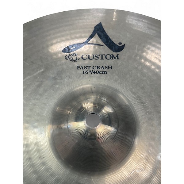 Used Zildjian 16in A CUSTOM Cymbal