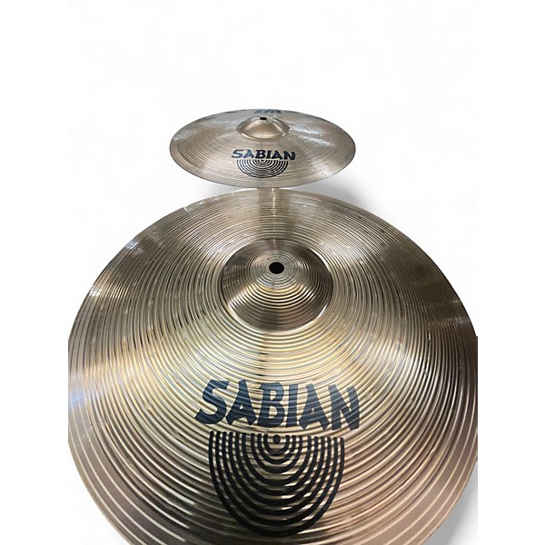 Used SABIAN 14in B8X 14IN HI-HAT PAIR Cymbal