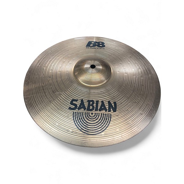 Used SABIAN 14in B8X 14IN HI-HAT PAIR Cymbal