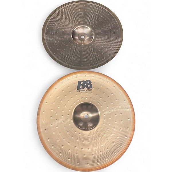 Used SABIAN 14in B8X 14IN HI-HAT PAIR Cymbal