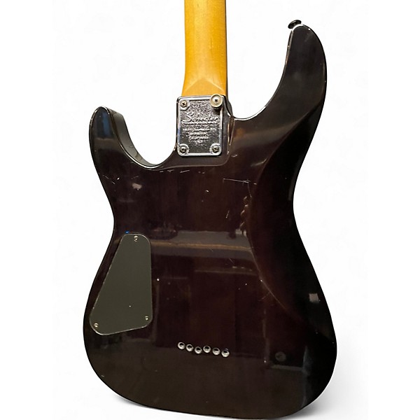Used Schecter Guitar Research Diamond Series Gryphon Trans Black Solid Body Electric Guitar