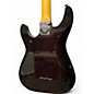 Used Schecter Guitar Research Diamond Series Gryphon Trans Black Solid Body Electric Guitar