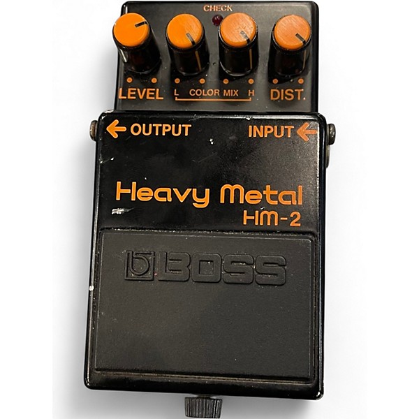 Used BOSS HM2 Heavy Metal Effect Pedal