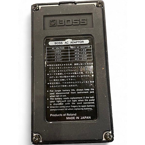 Used BOSS HM2 Heavy Metal Effect Pedal