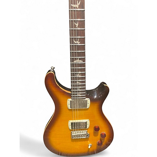 Used PRS DTG SE 2 Color Sunburst Solid Body Electric Guitar