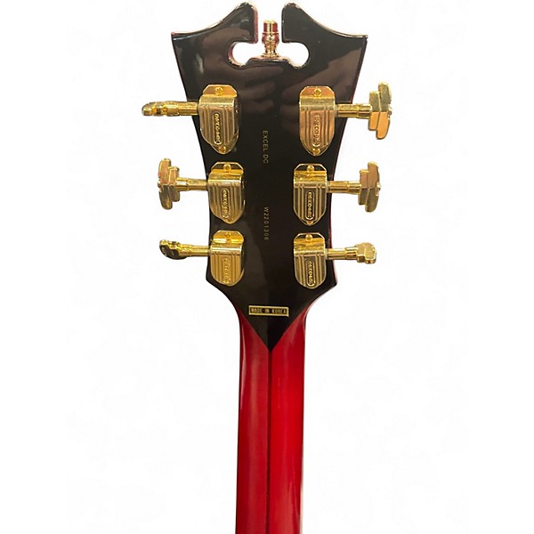 Used D'Angelico EXCEL DC Red Hollow Body Electric Guitar