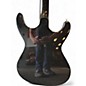Used Eastwood Sidejack DLX HB1P Black Solid Body Electric Guitar