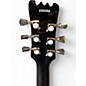 Used Eastwood Sidejack DLX HB1P Black Solid Body Electric Guitar