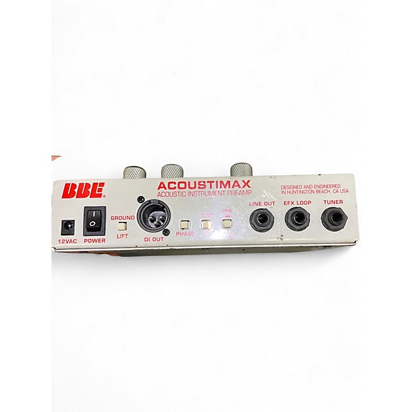 Used BBE ACOUSTICMAX Guitar Preamp