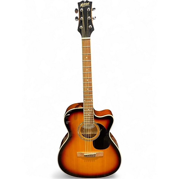 Used Mitchell O120CESB Sunburst Acoustic Electric Guitar