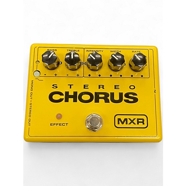 Used MXR STEREO CHORUS Effect Pedal