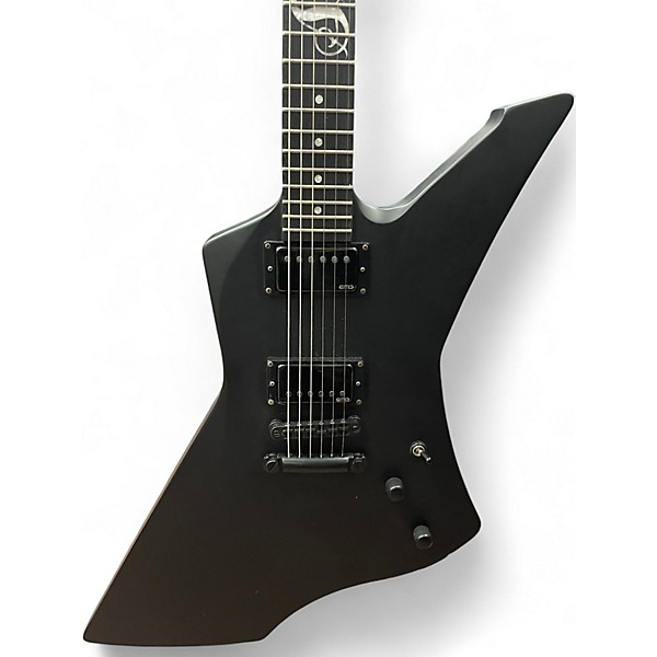 Used ESP LTD James Hetfield Snakebyte Black Solid Body Electric Guitar