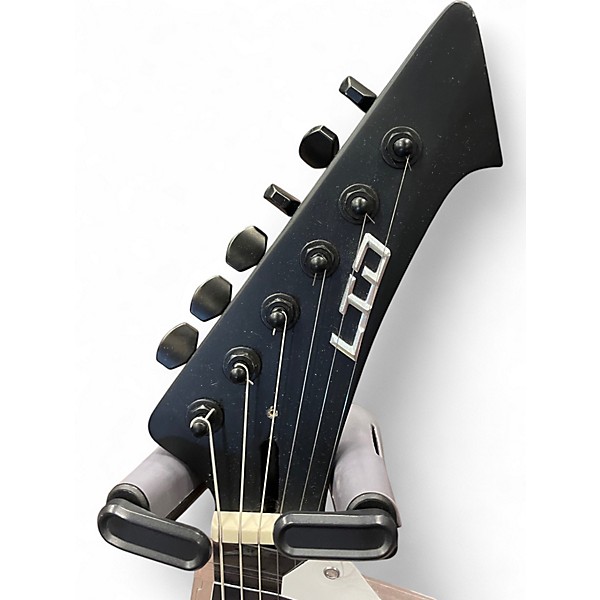 Used ESP LTD James Hetfield Snakebyte Black Solid Body Electric Guitar