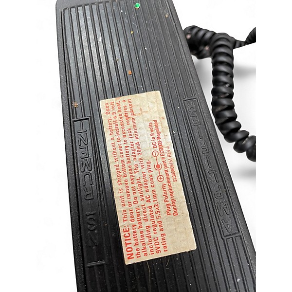 Used Dunlop GCB95 Original Crybaby Wah Effect Pedal
