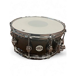 Used DW 14in Design Series Snare Gunmetal Gray Drum