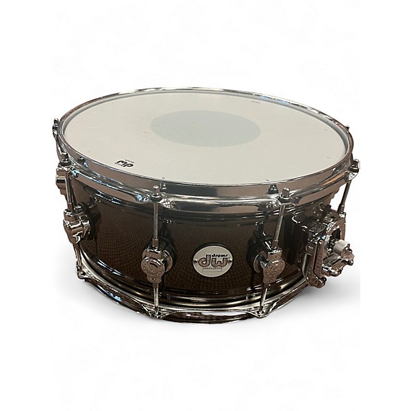 Used DW 14in Design Series Snare Gunmetal Gray Drum