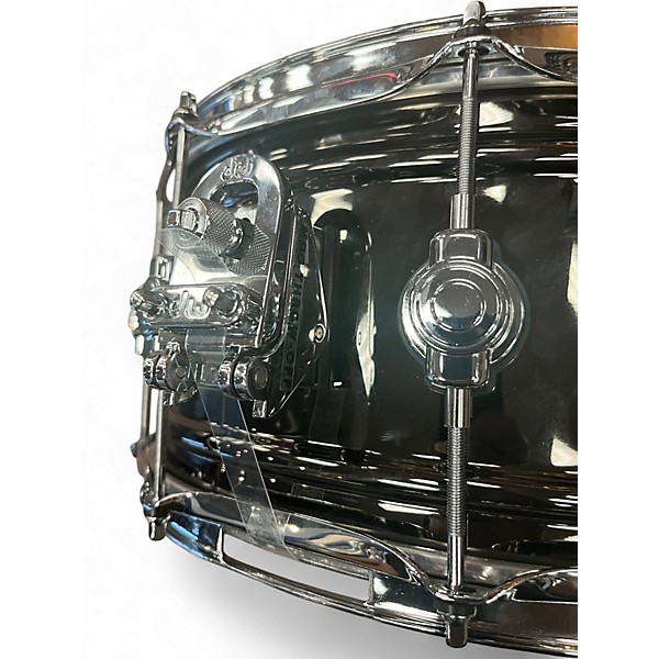 Used DW 14in Design Series Snare Gunmetal Gray Drum