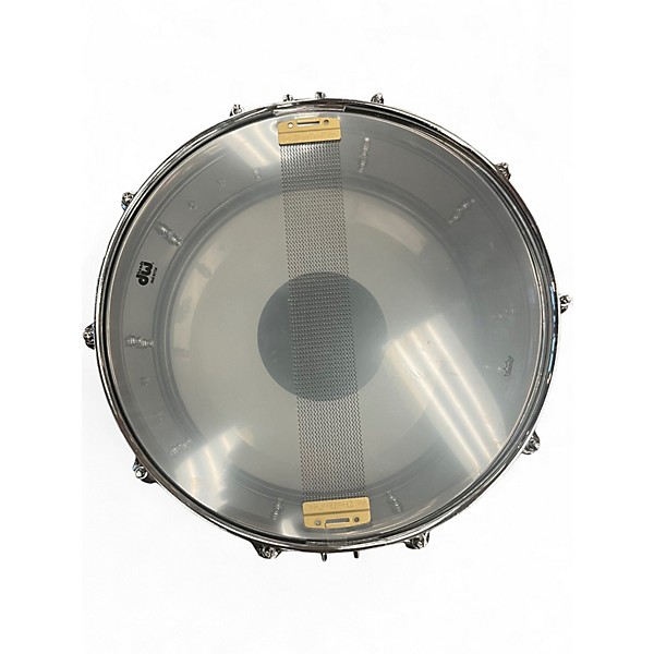 Used DW 14in Design Series Snare Gunmetal Gray Drum