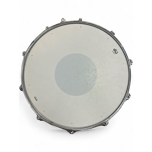 Used DW 14in Design Series Snare Gunmetal Gray Drum