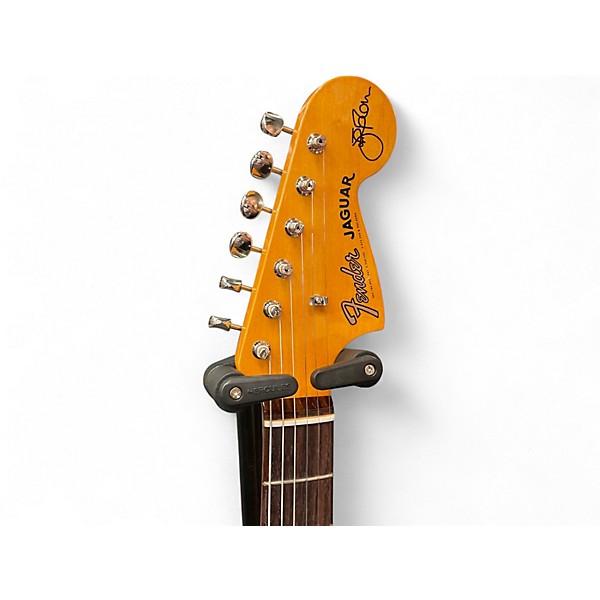 Used Fender johnny marr signature jaguar special Black Solid Body Electric Guitar